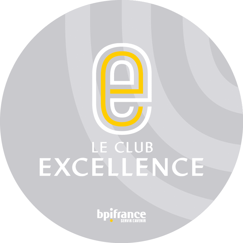 LE CLUB EXCELLENCE_LOGOTYPE_ROND GRIS
